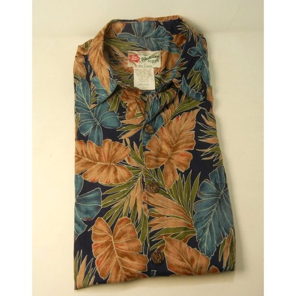 Hilo Hattie Hawaiian original 1 pocket button up casual shirt Lg, preowned - Picture 2 of 7